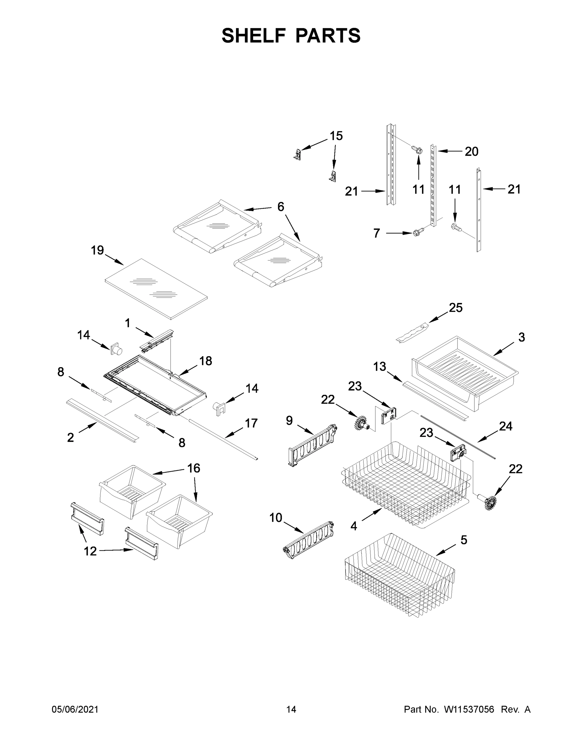 08 - SHELF PARTS