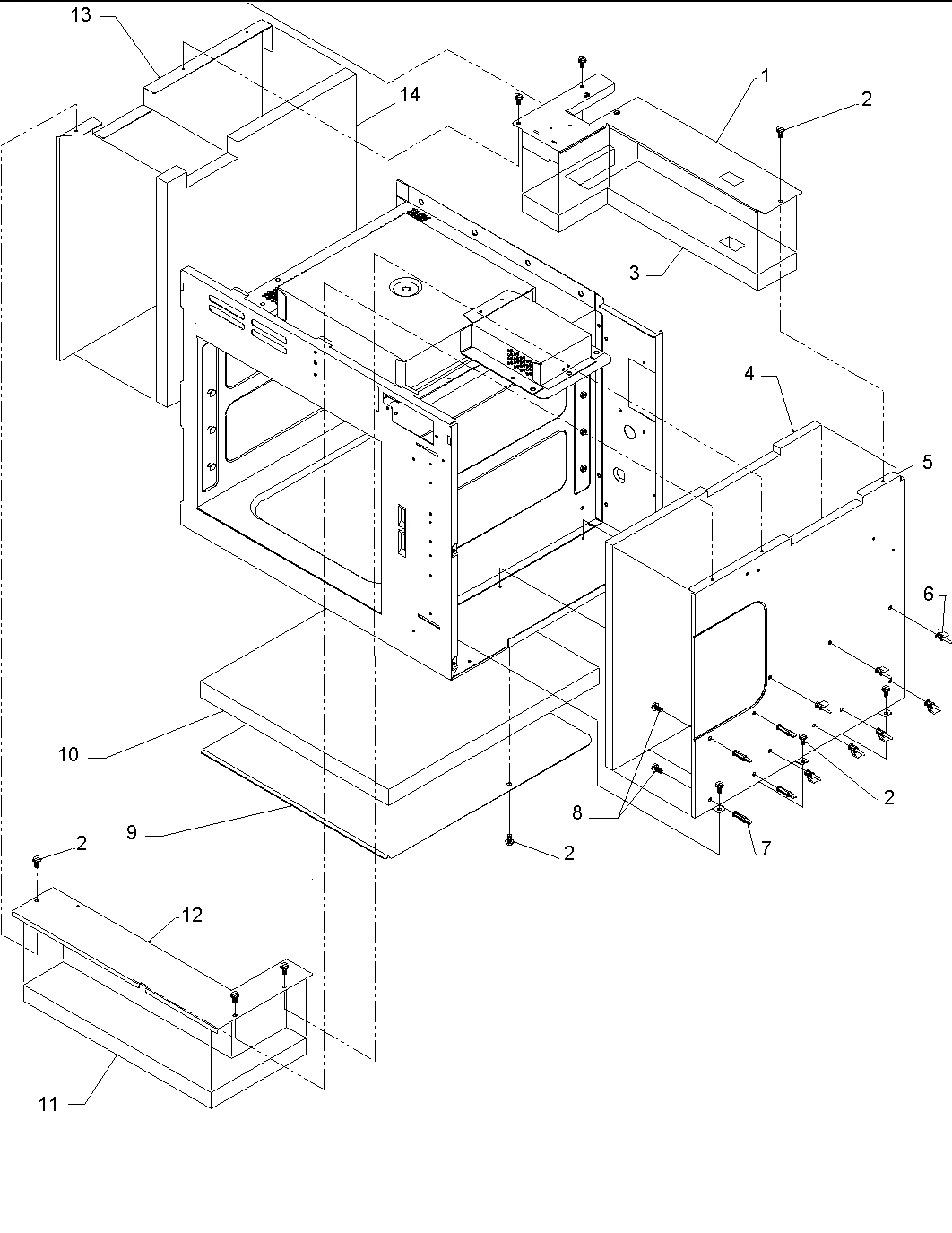 05 - OUTER CABINET ASSEMBLY