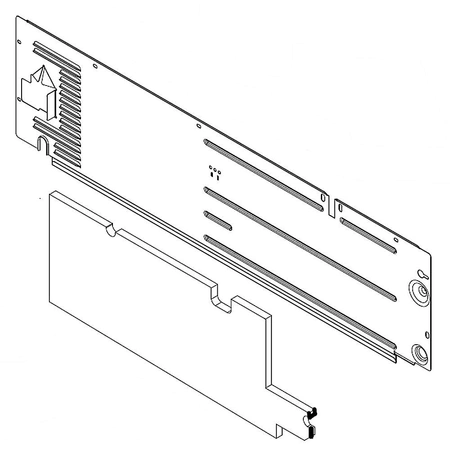 W11482027 Whirlpool Refrigerator Back Cover