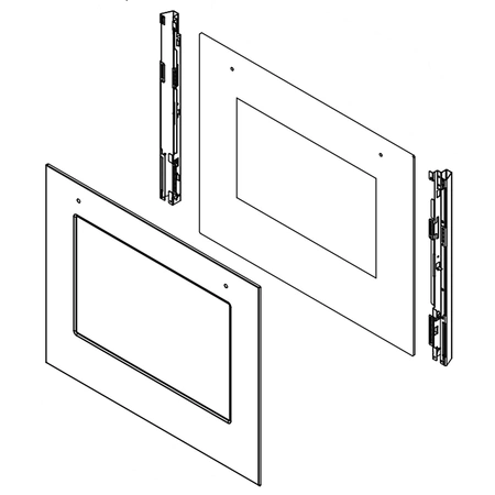 W11594232 Whirlpool Door Glass