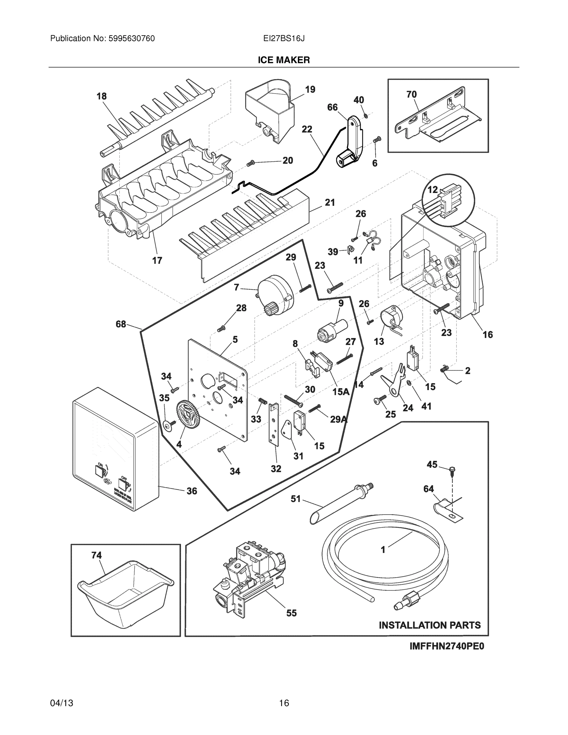 15 - ICE MAKER