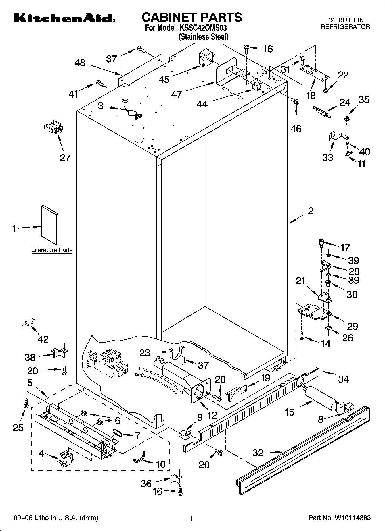 01 - CABINET PARTS