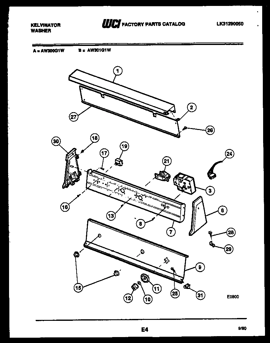 04 - CONSOLE AND CONTROL PARTS