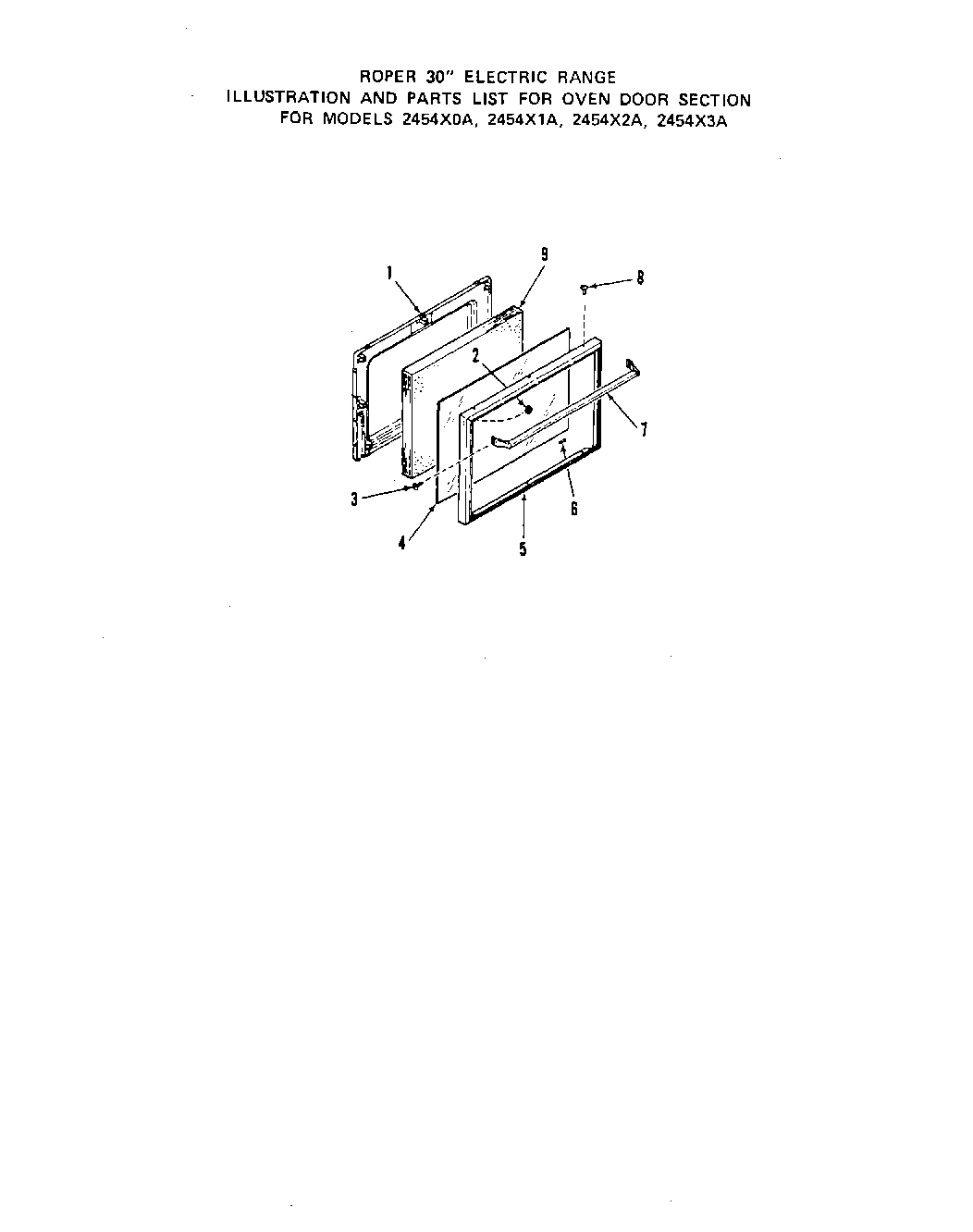 05 - OVEN DOOR