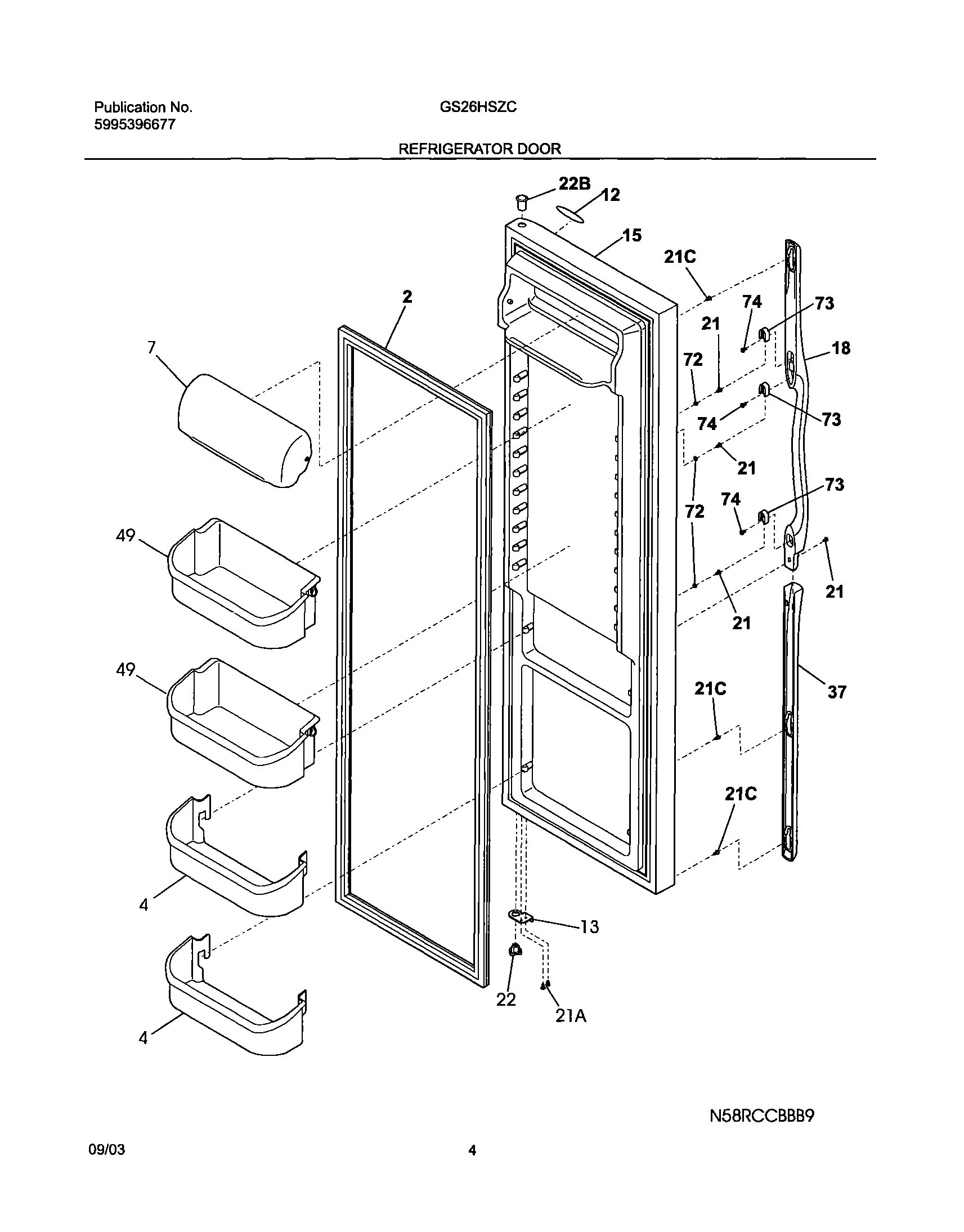 05 - REFRIGERATOR DOOR