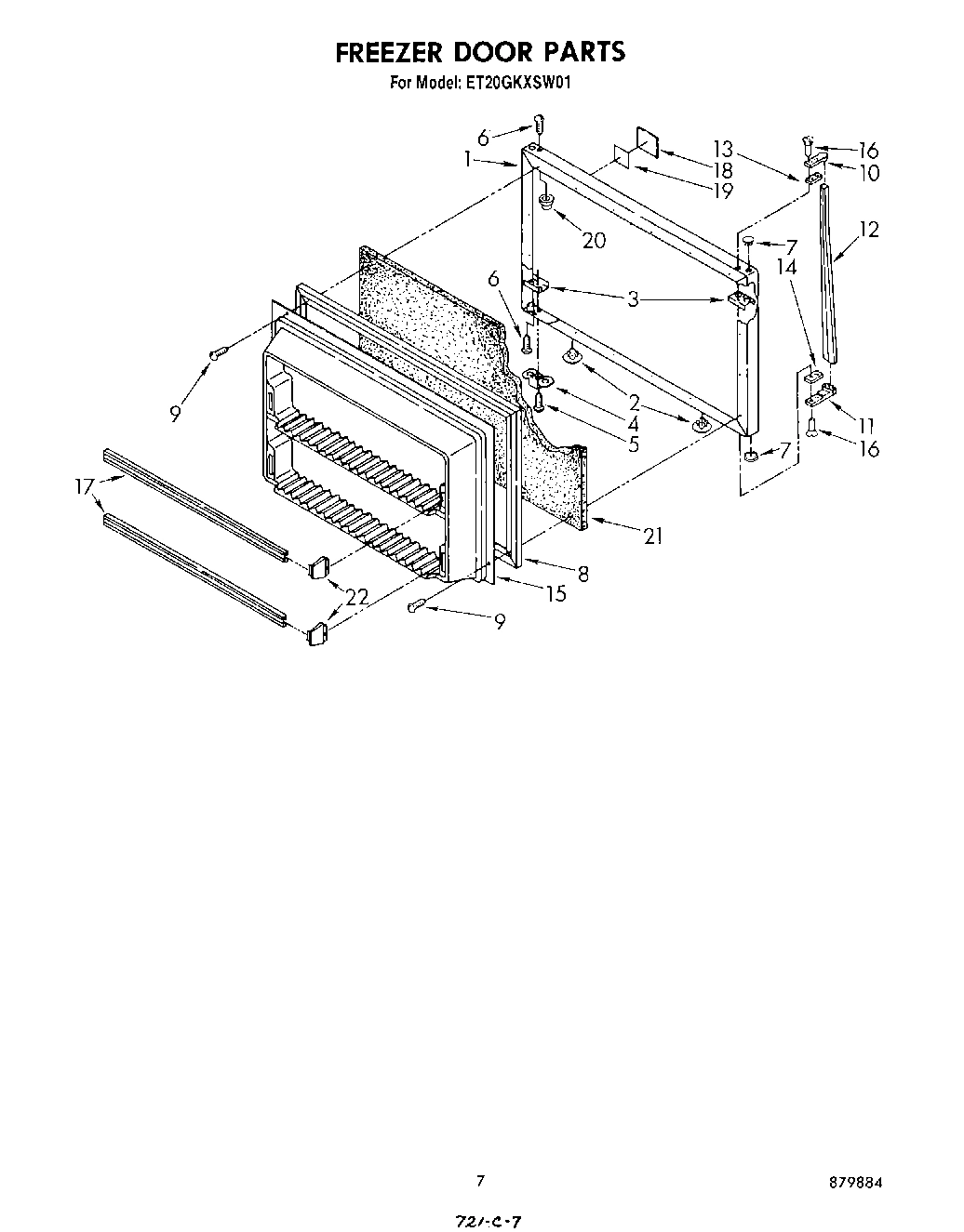 06 - FREEZER DOOR