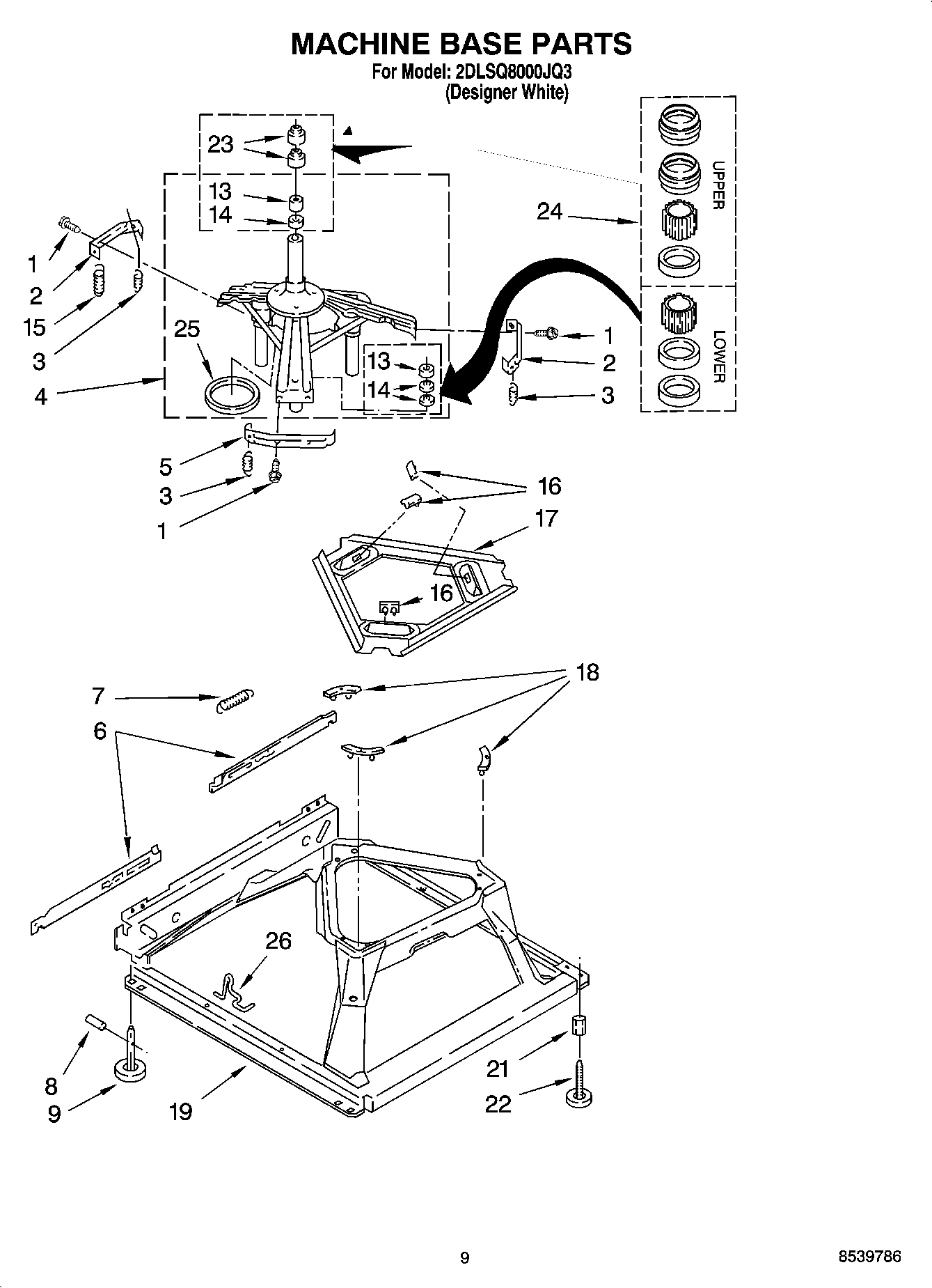 05 - MACHINE BASE PARTS