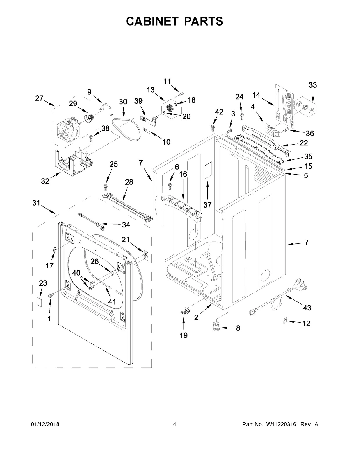 03 - CABINET PARTS