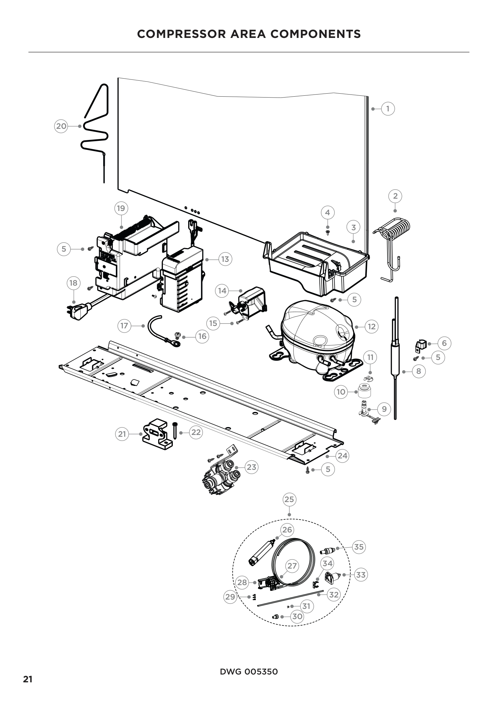 COMPRESSOR AREA COMPONENTS