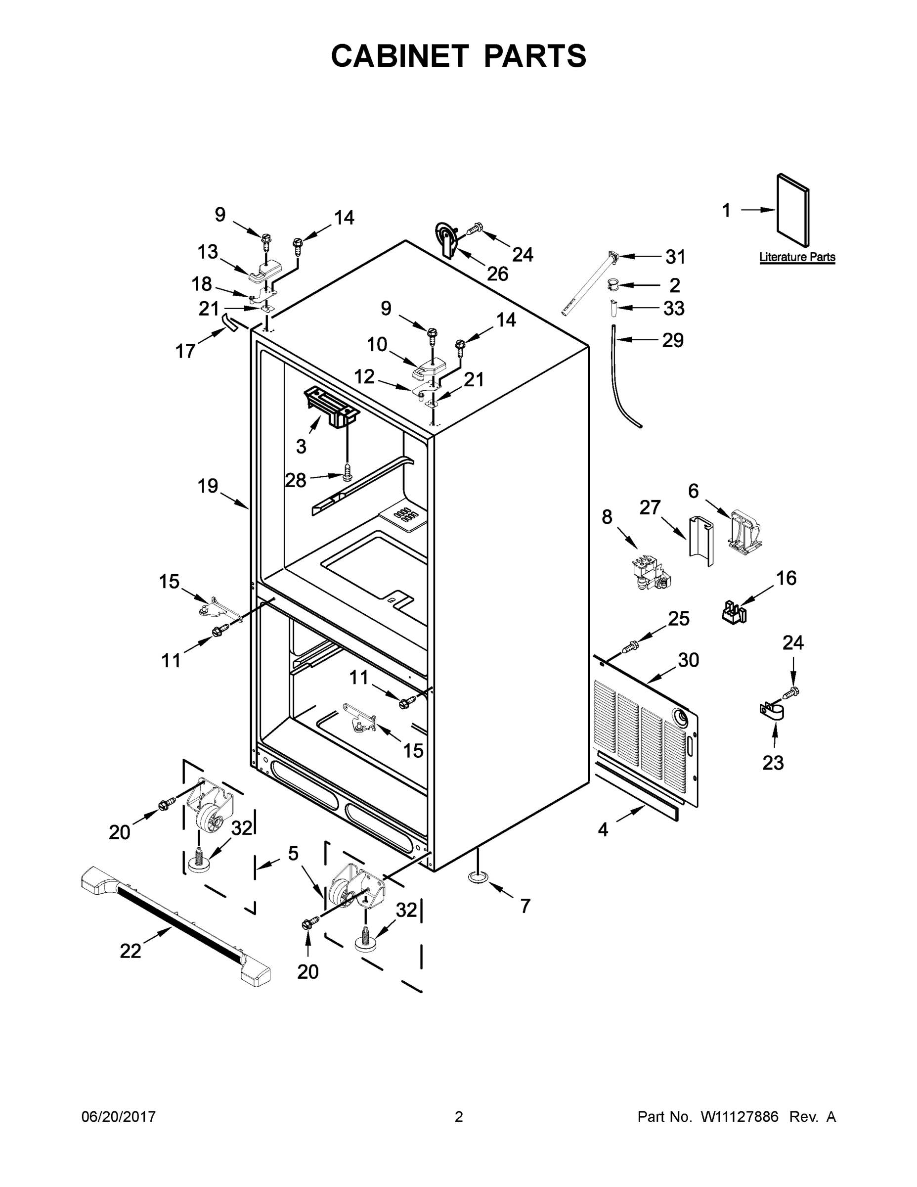 02 - CABINET PARTS