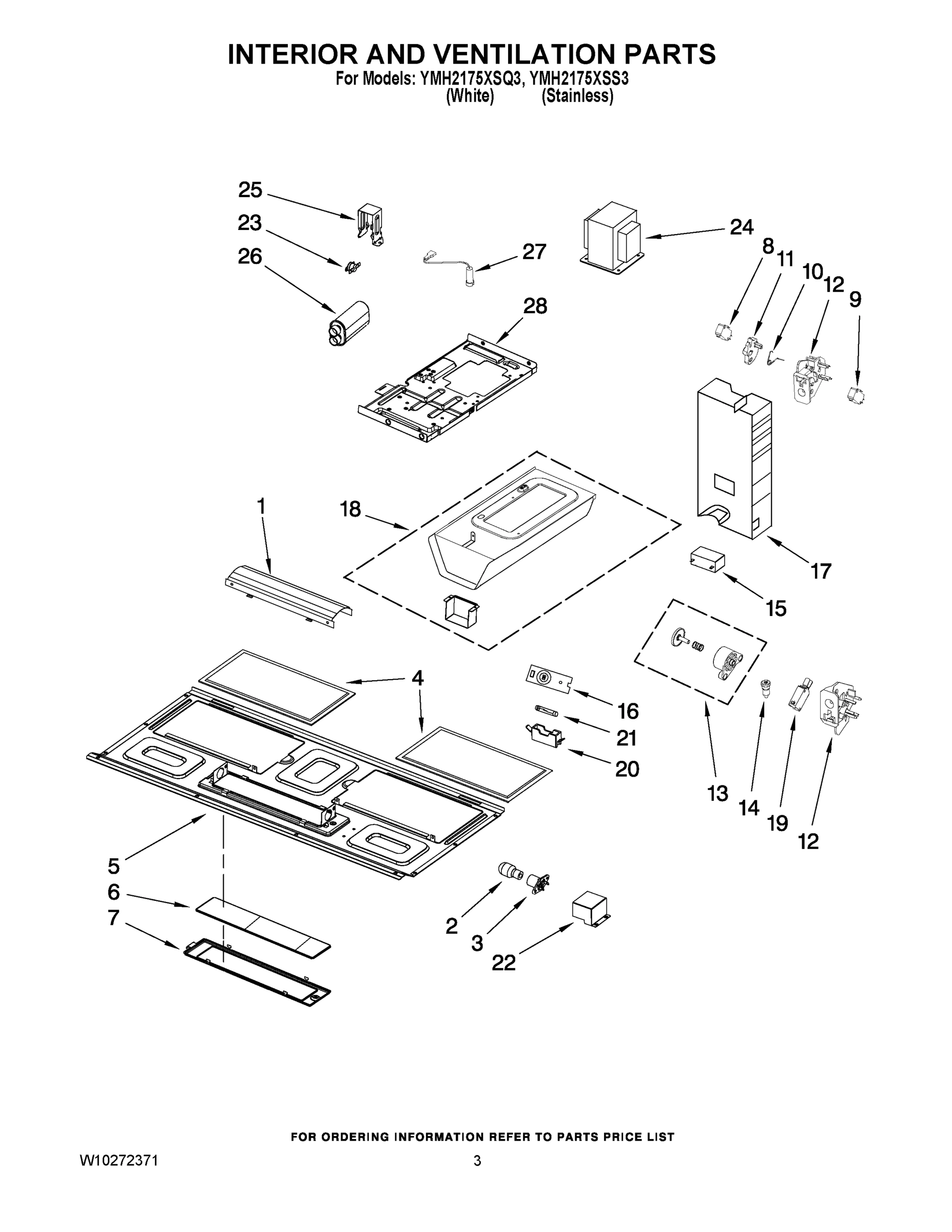 03 - INTERIOR AND VENTILATION PARTS