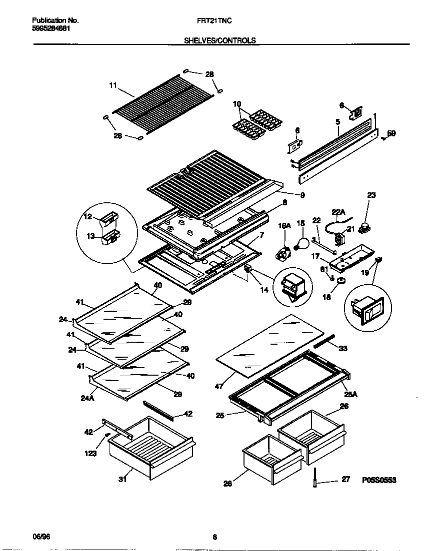 04 - SHELVES/CONTROLS