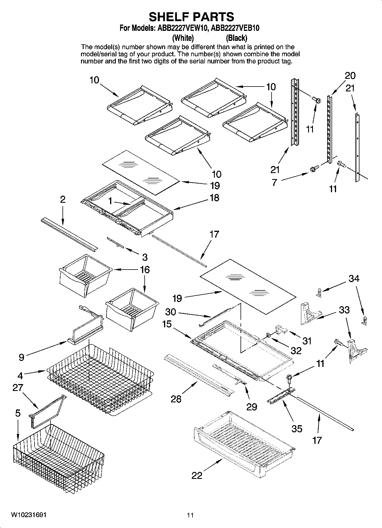 07 - SHELF PARTS