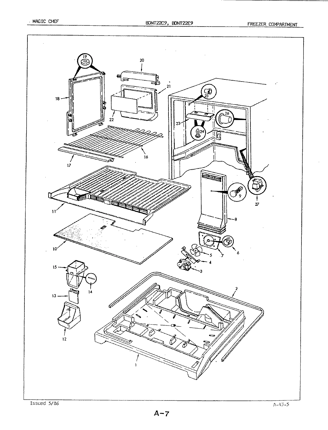 01 - FREEZER COMPARTMENT