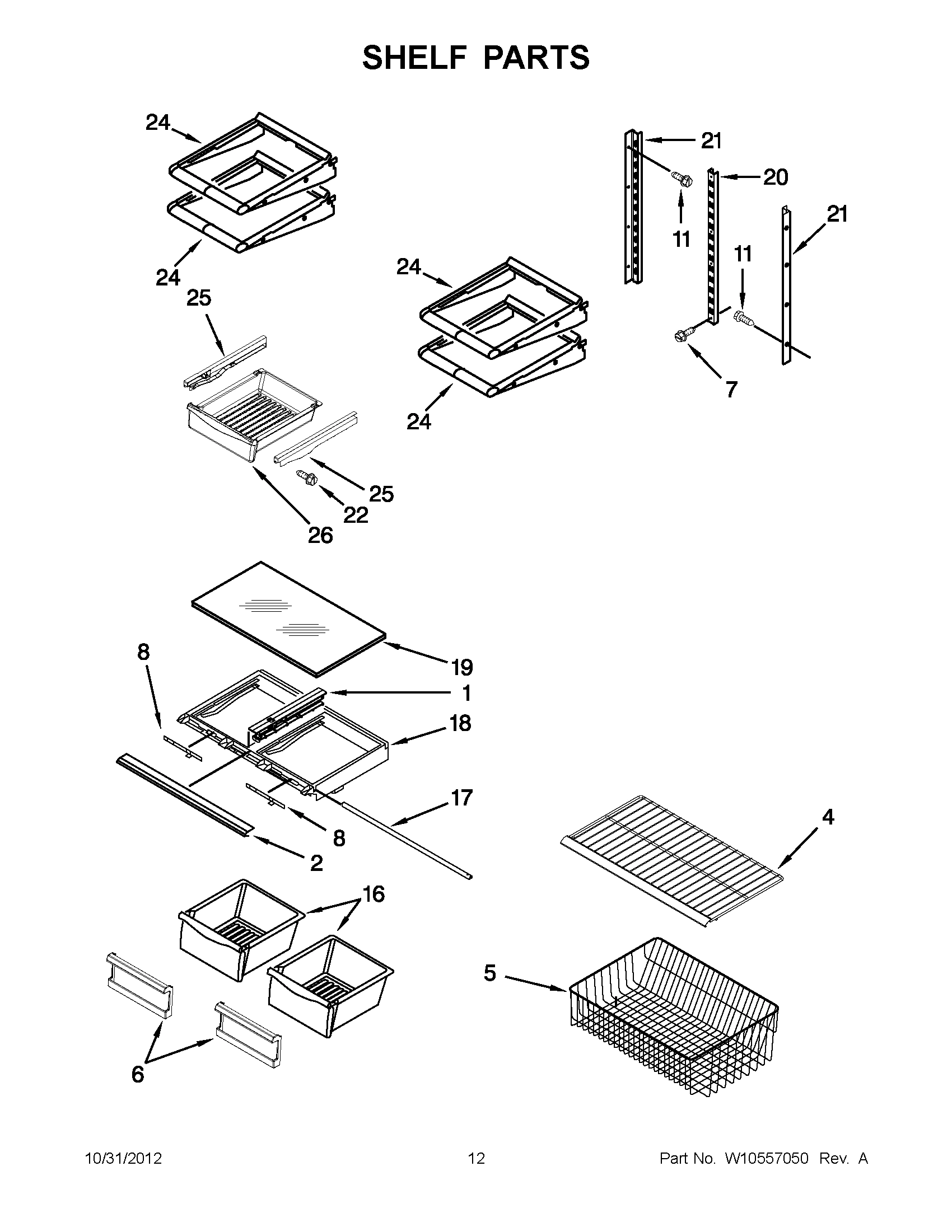 06 - SHELF PARTS