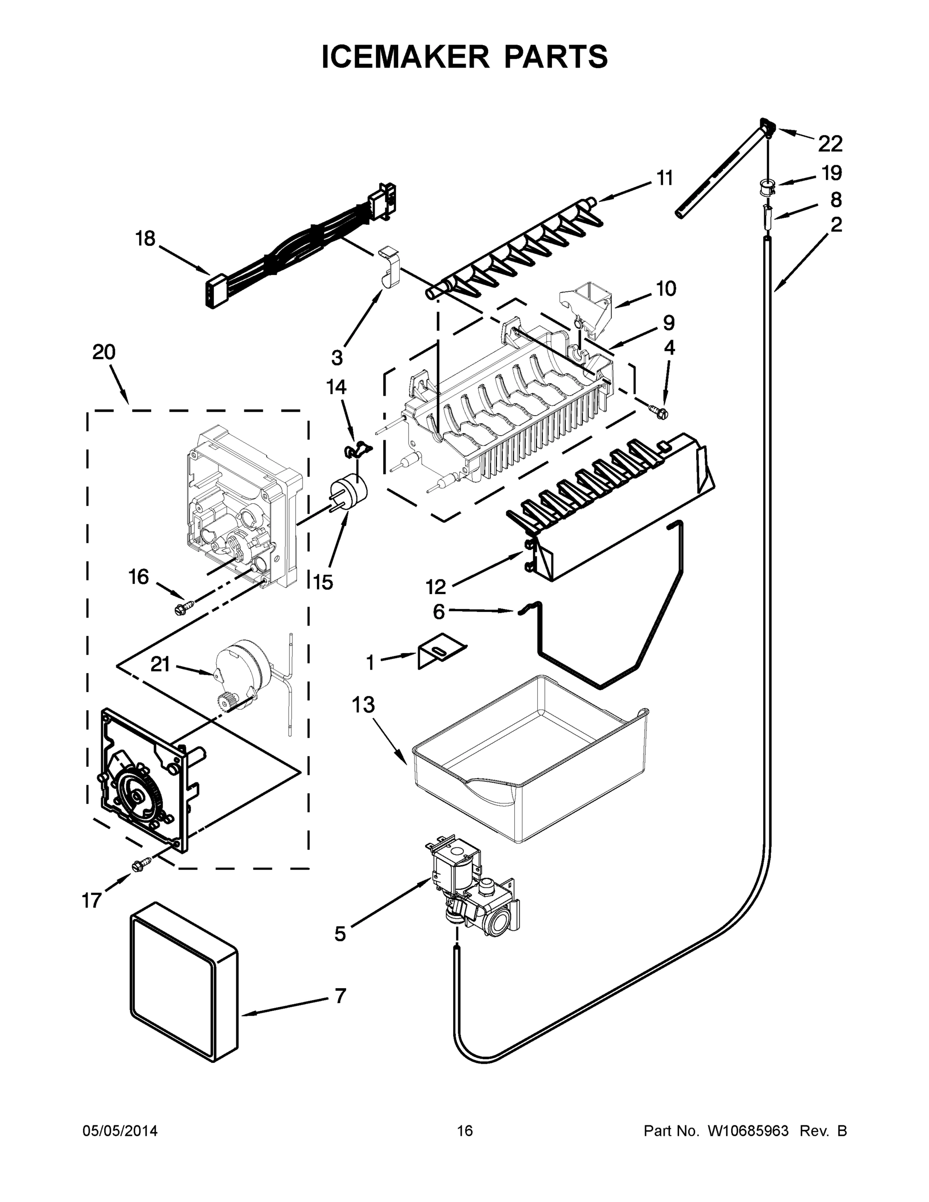 09 - ICEMAKER PARTS