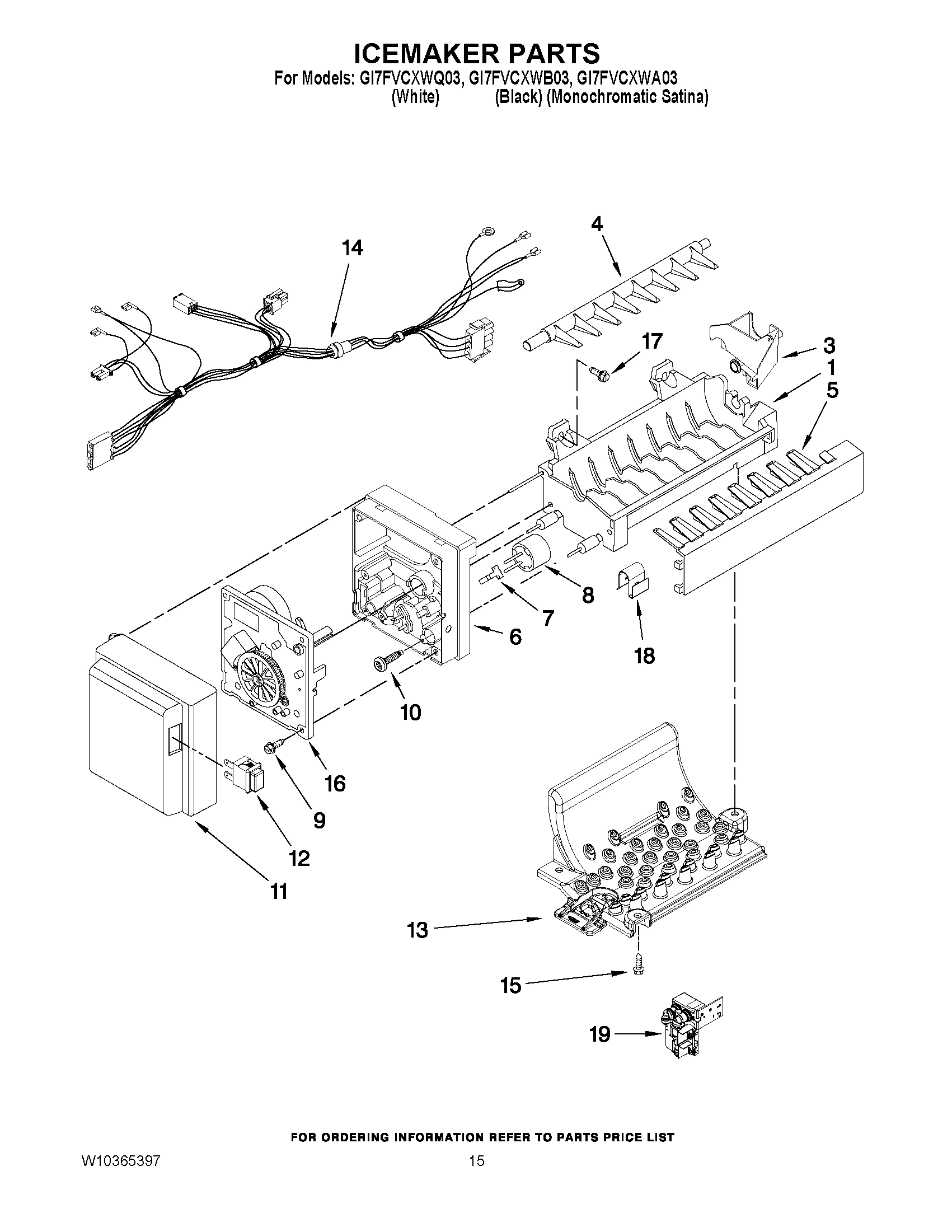 08 - ICEMAKER PARTS