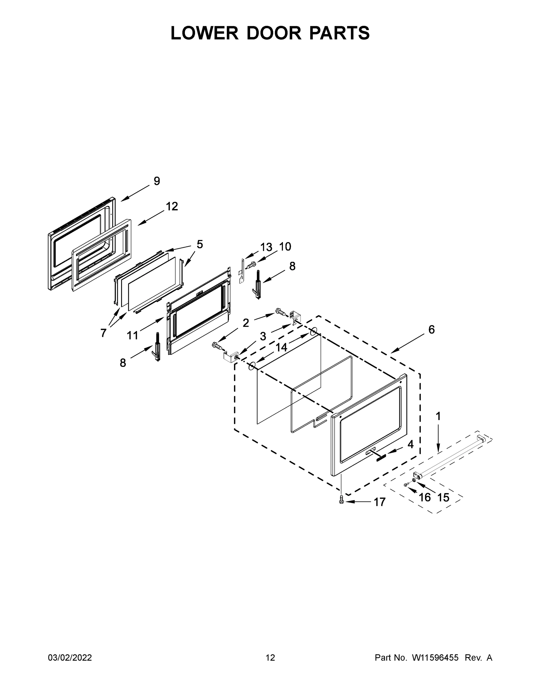 07 - LOWER DOOR PARTS