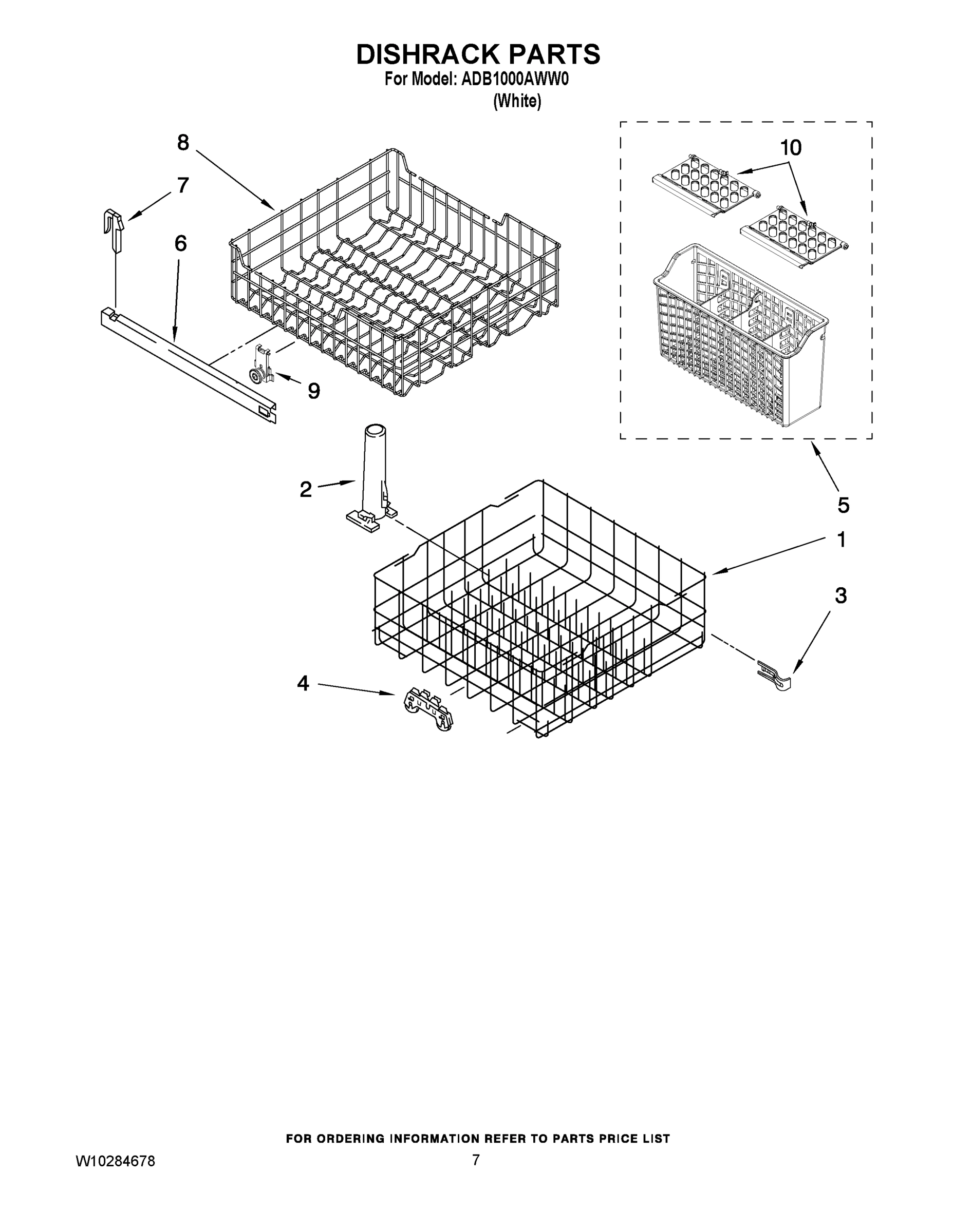 06 - DISHRACK PARTS