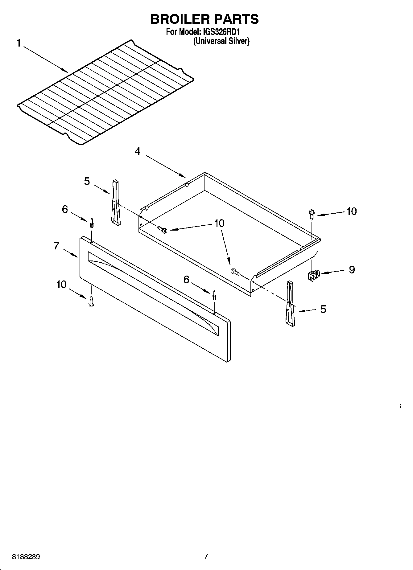 05 - BROILER PARTS