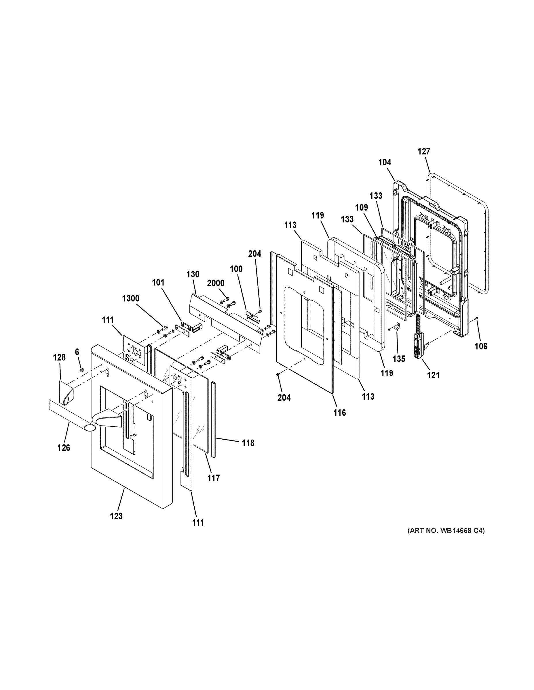 SMALL DOOR ASSEMBLY