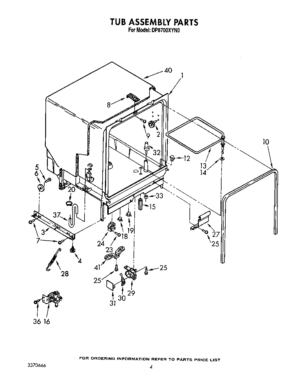 04 - TUB ASSEMBLY