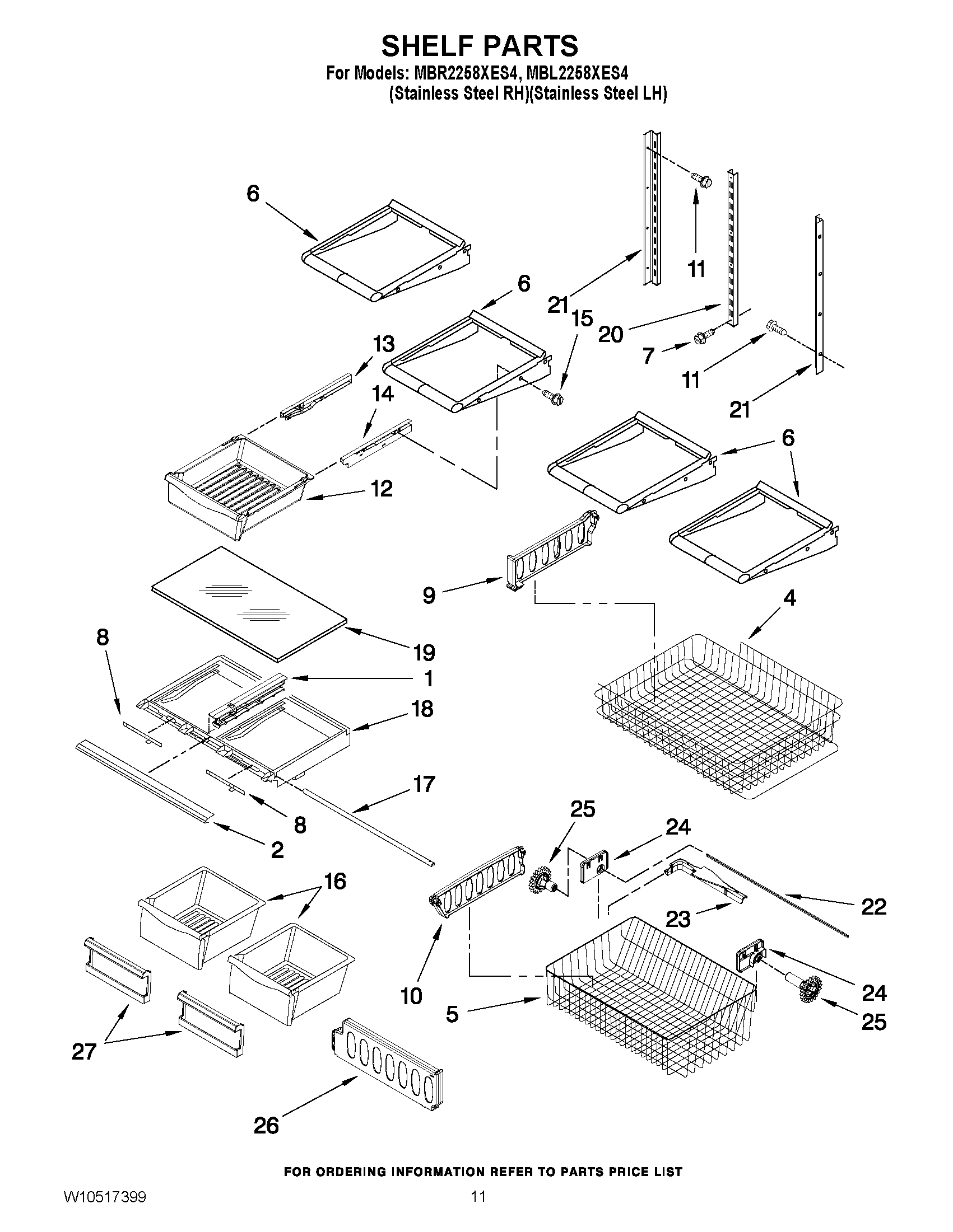 07 - SHELF PARTS