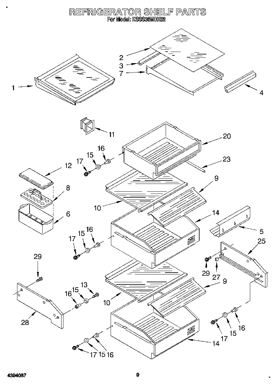 07 - REFRIGERATOR SHELF