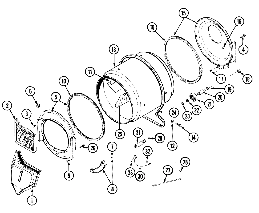 07 - TUMBLER (LDE8624ACM & LDG8624AAM)