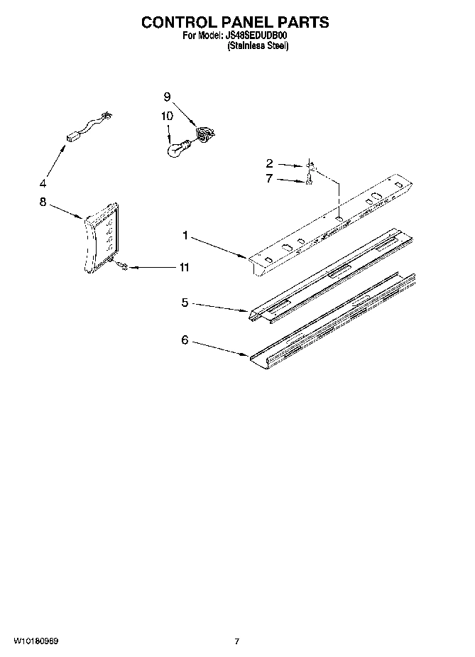 05 - CONTROL PANEL PARTS