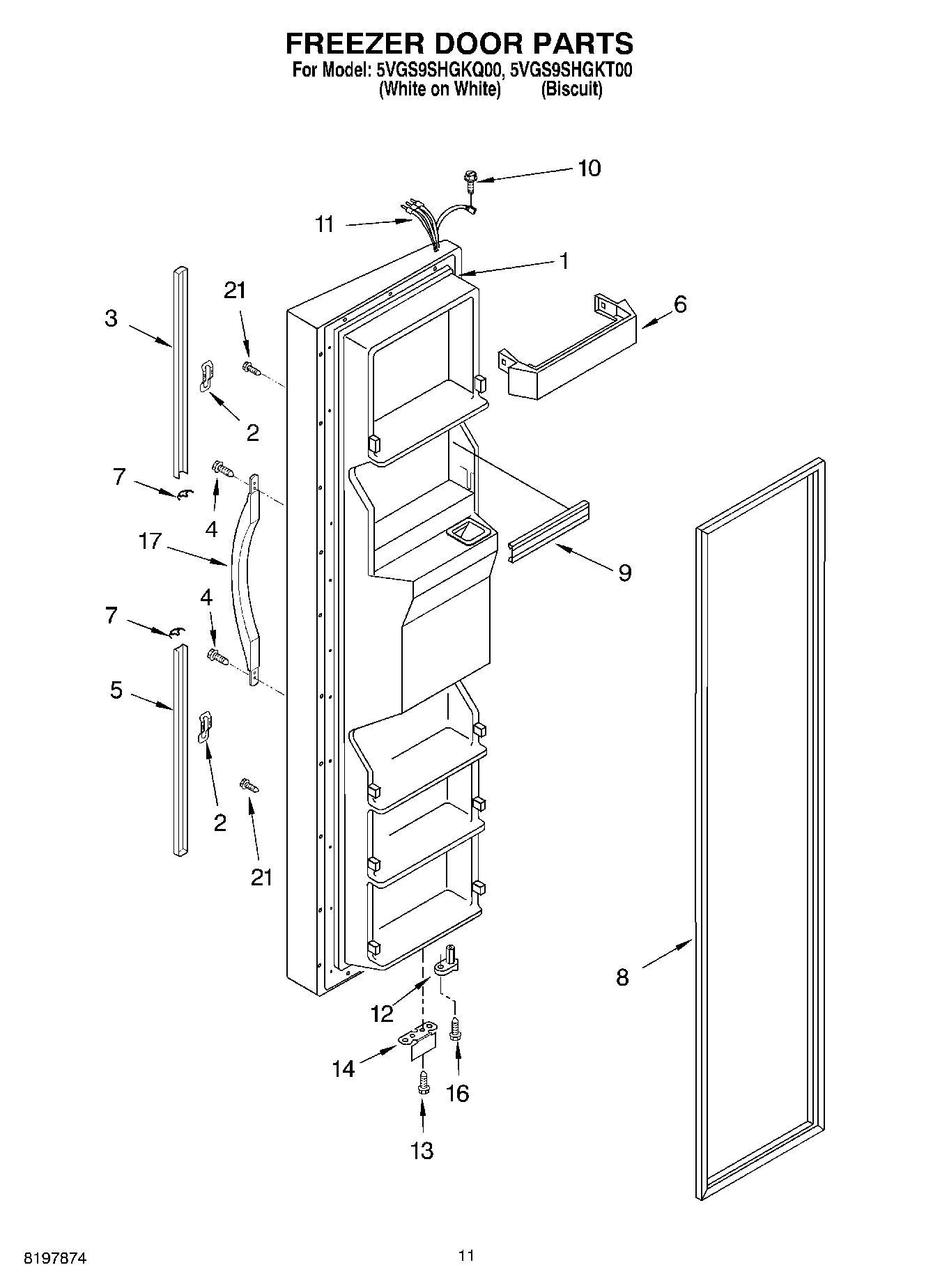 07 - FREEZER DOOR