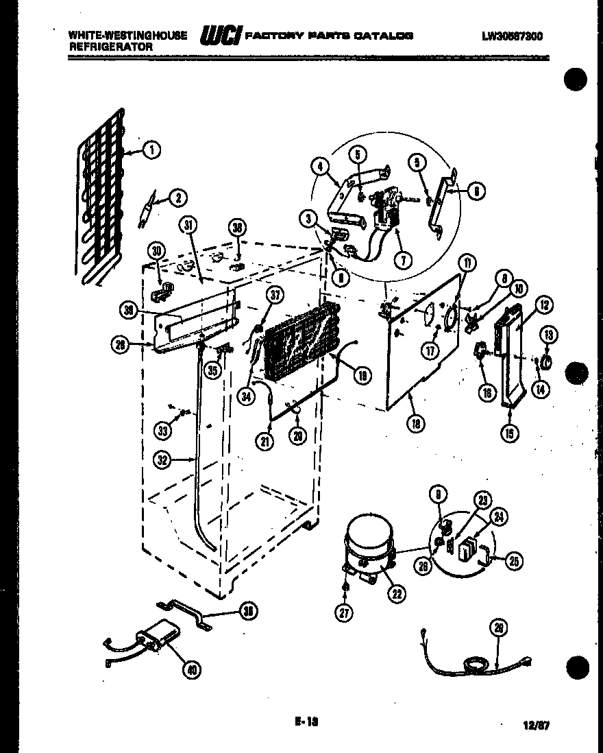 04 - SYSTEM AND AUTOMATIC DEFROST PARTS