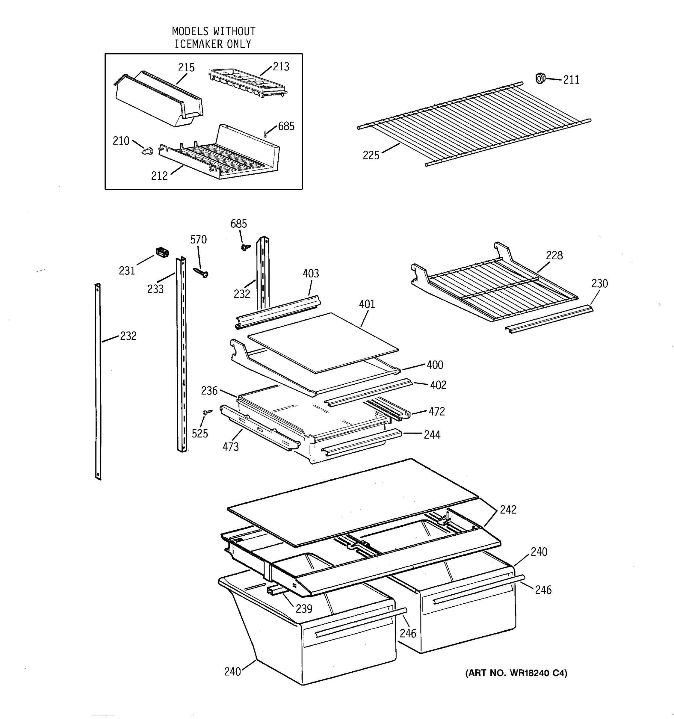 SHELF PARTS