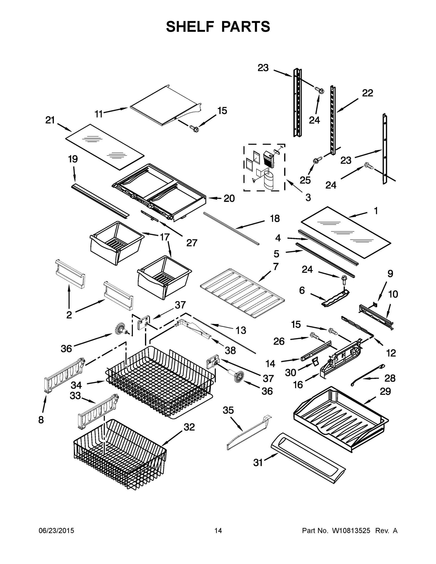 08 - SHELF PARTS