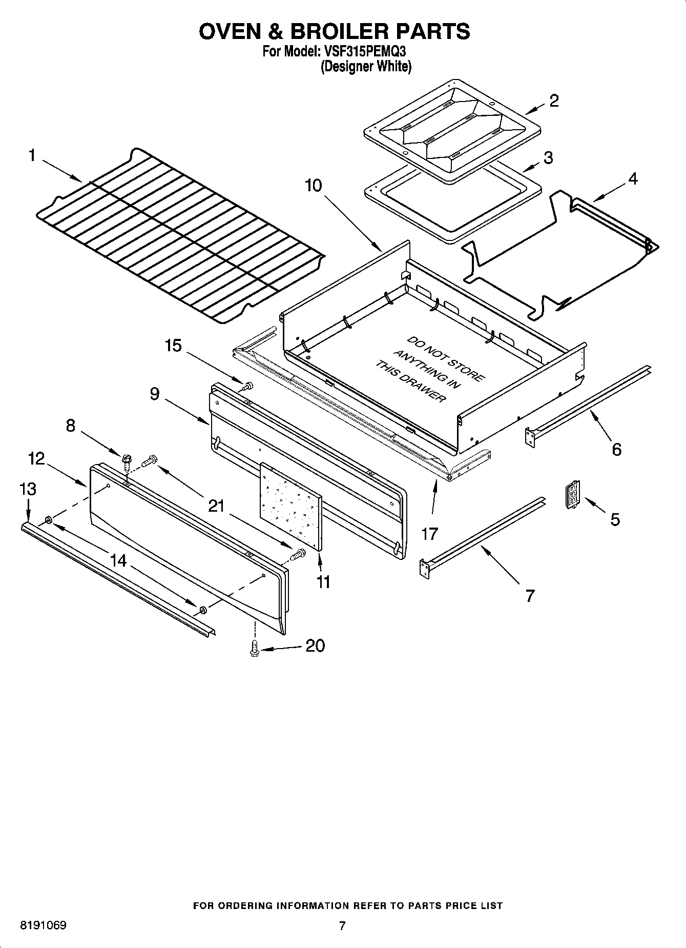 05 - OVEN & BROILER PARTS