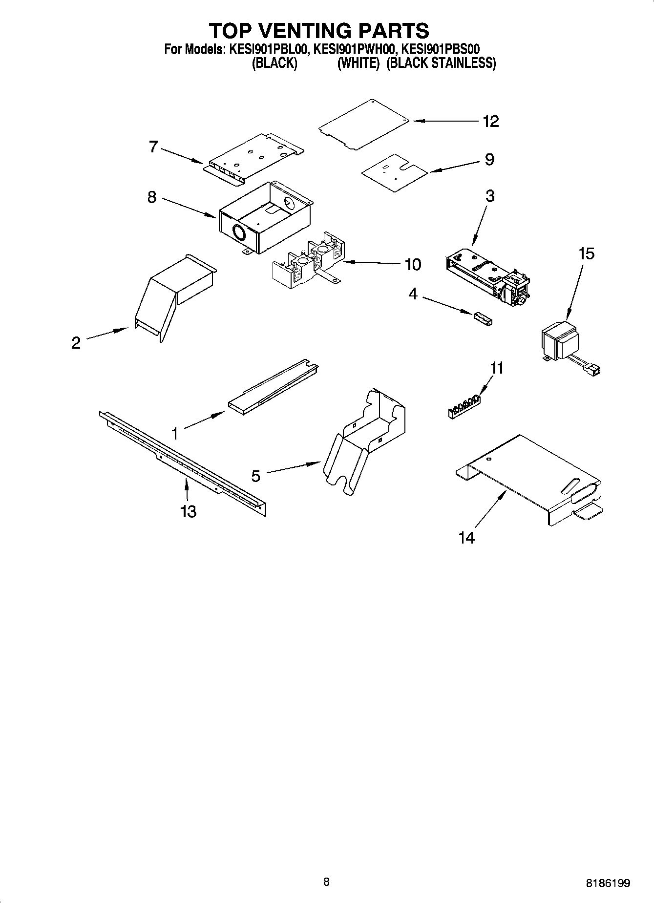 06 - TOP VENTING PARTS, OPTIONAL PARTS