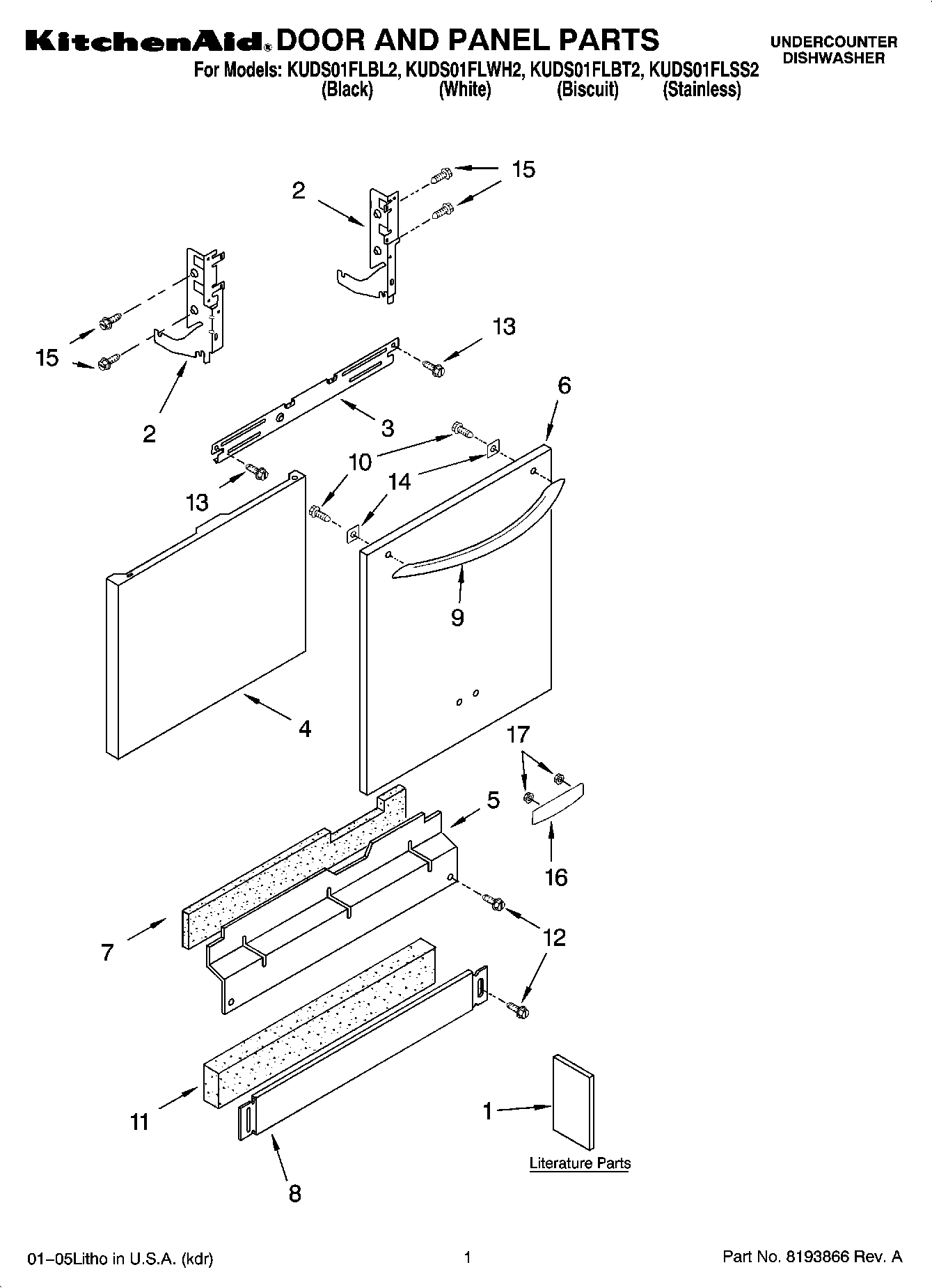 01 - DOOR AND PANEL PARTS