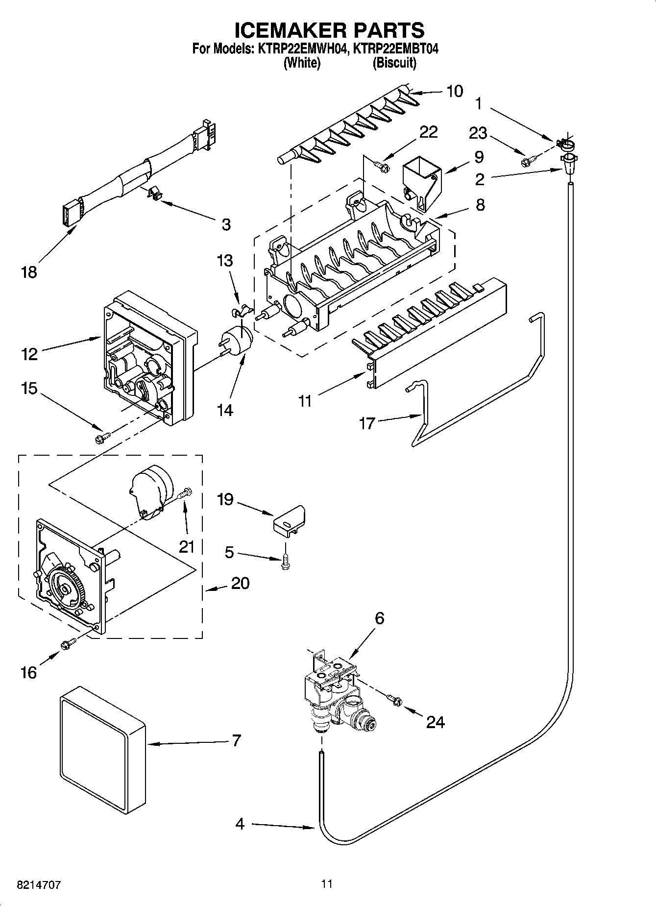 06 - ICEMAKER PARTS