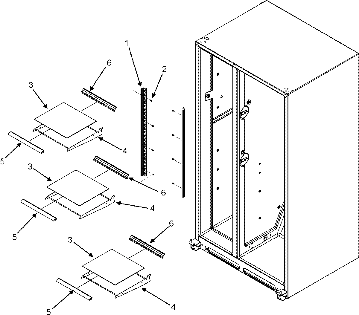 16 - REFRIGERATOR SHELVES