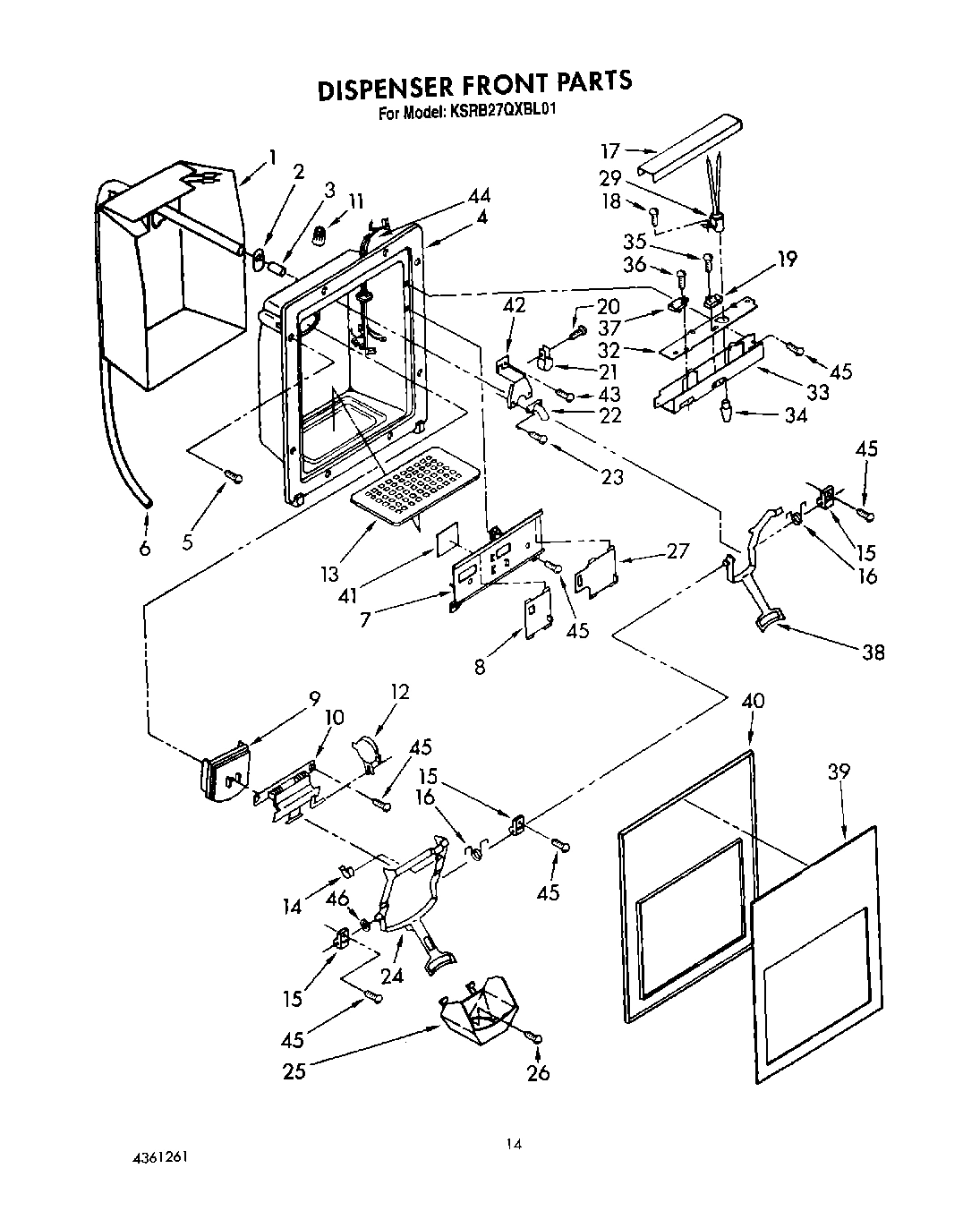 09 - DISPENSER FRONT