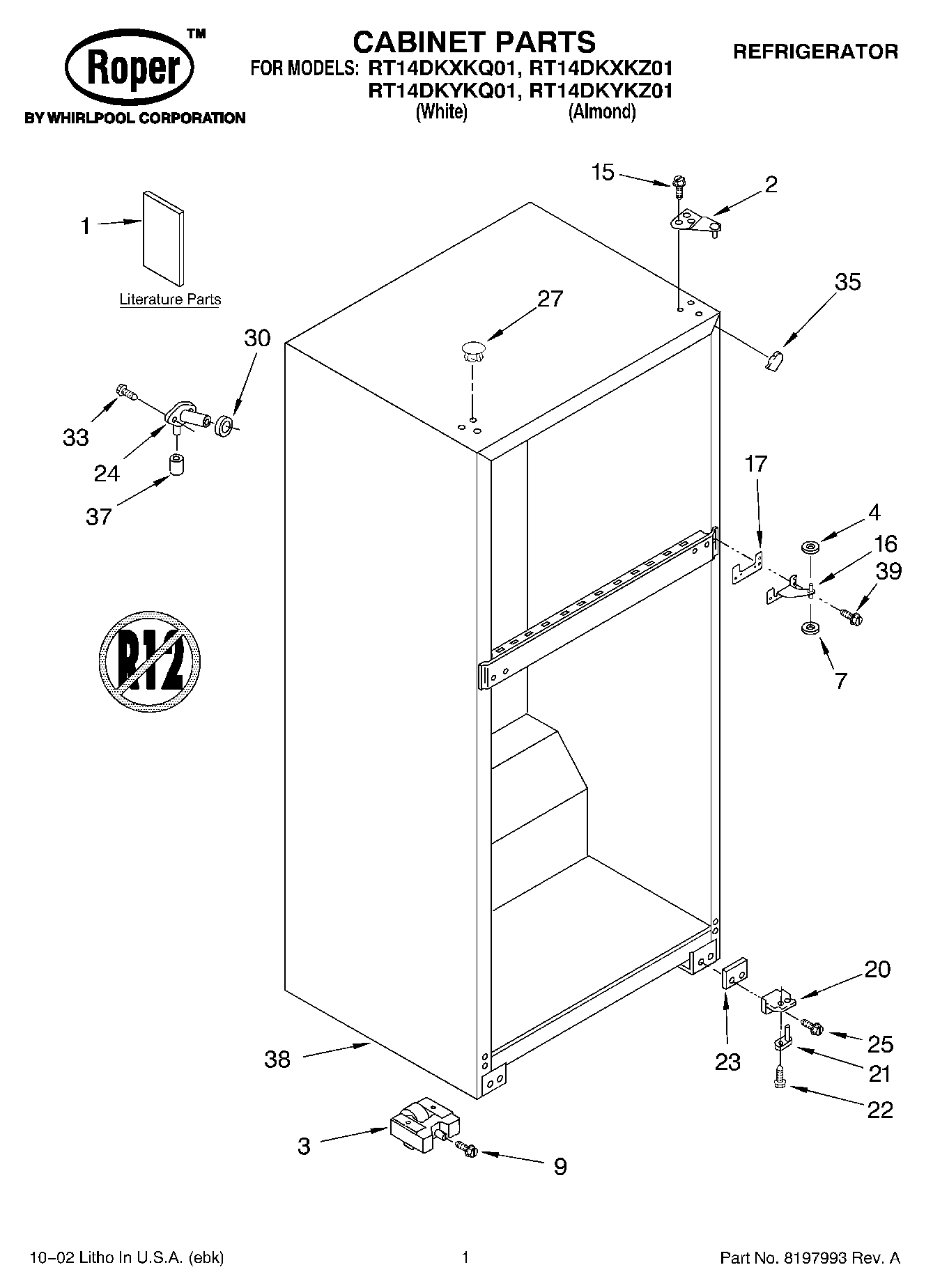 01 - CABINET, LITERATURE