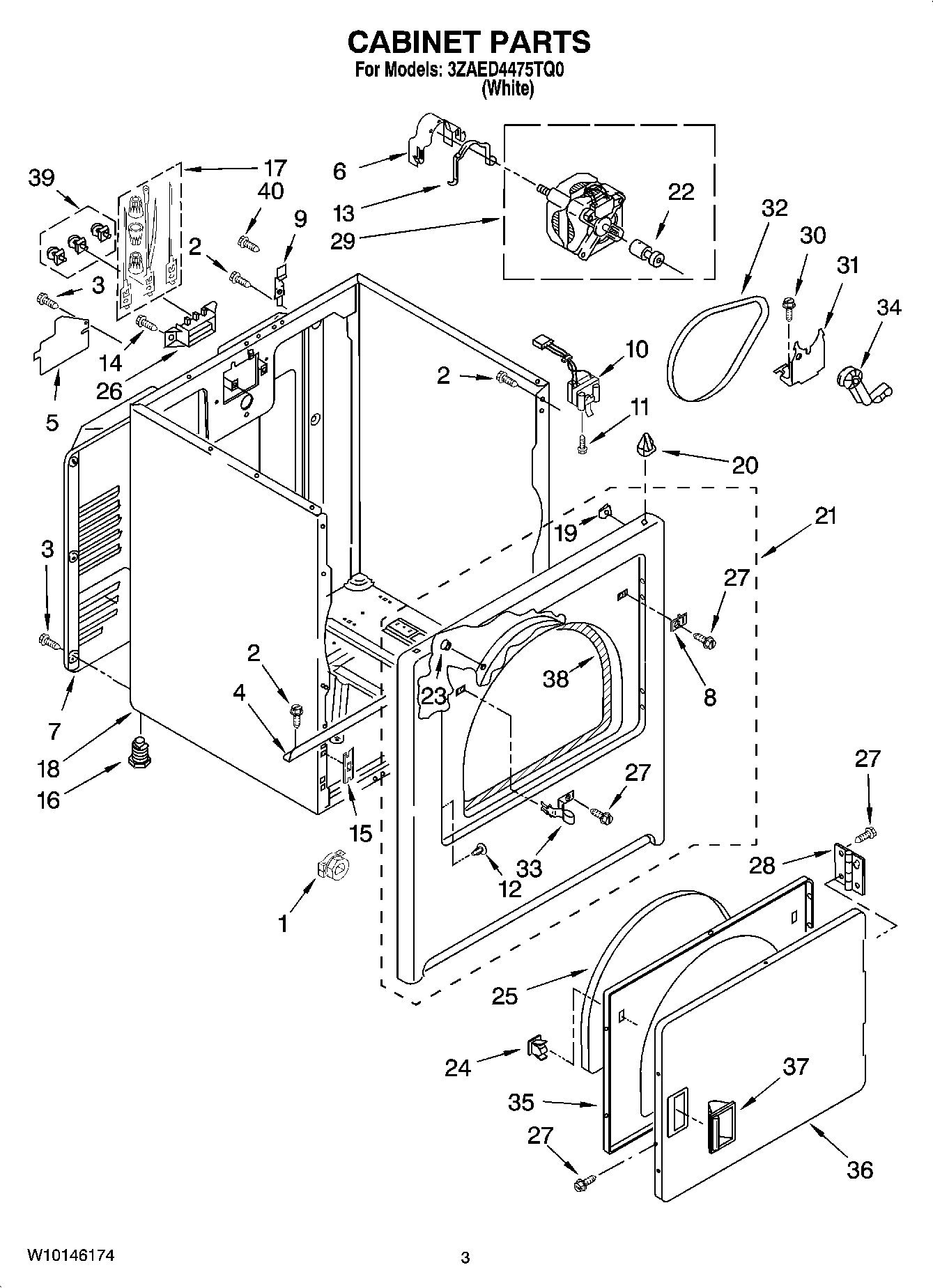 02 - CABINET PARTS