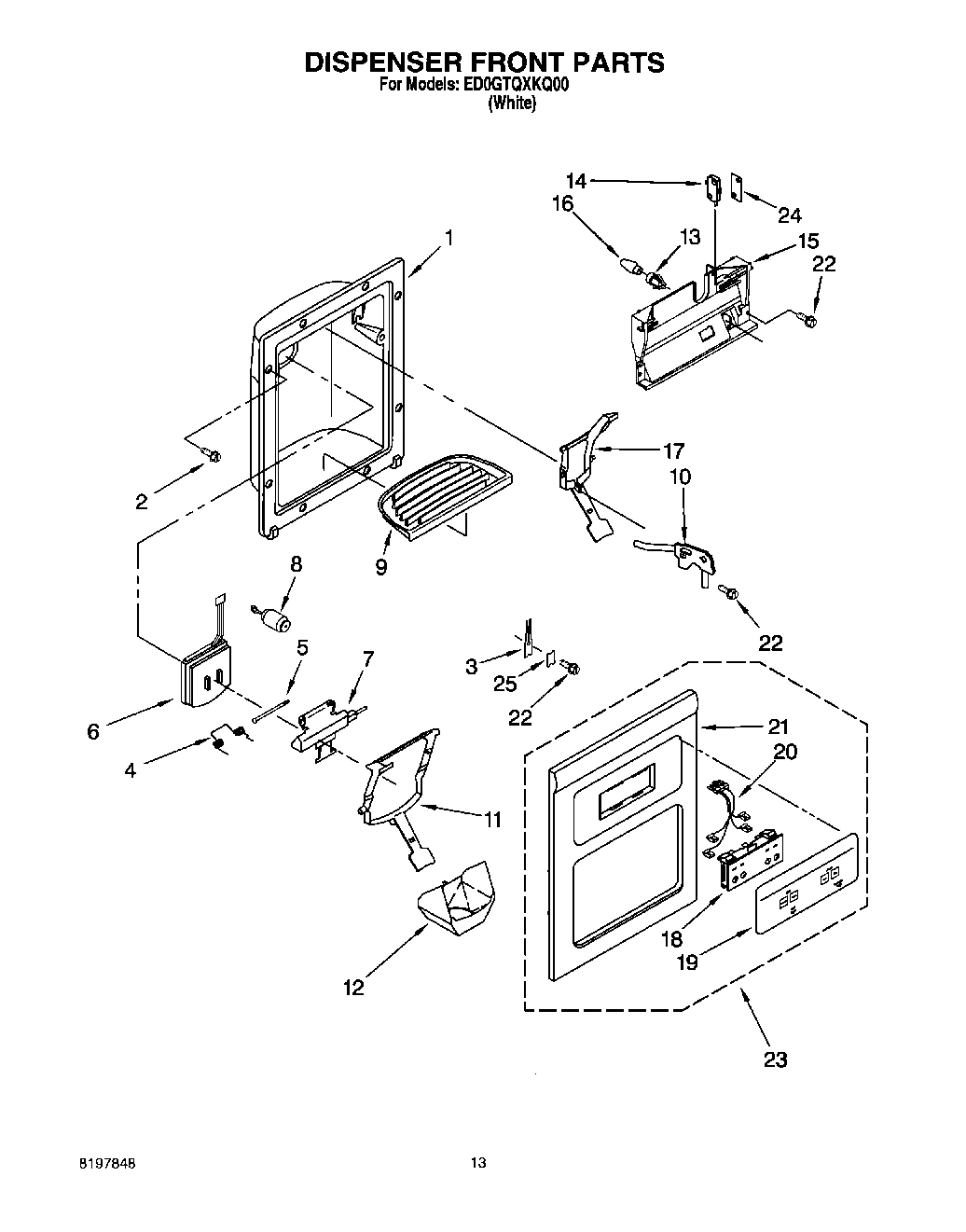 08 - DISPENSER FRONT