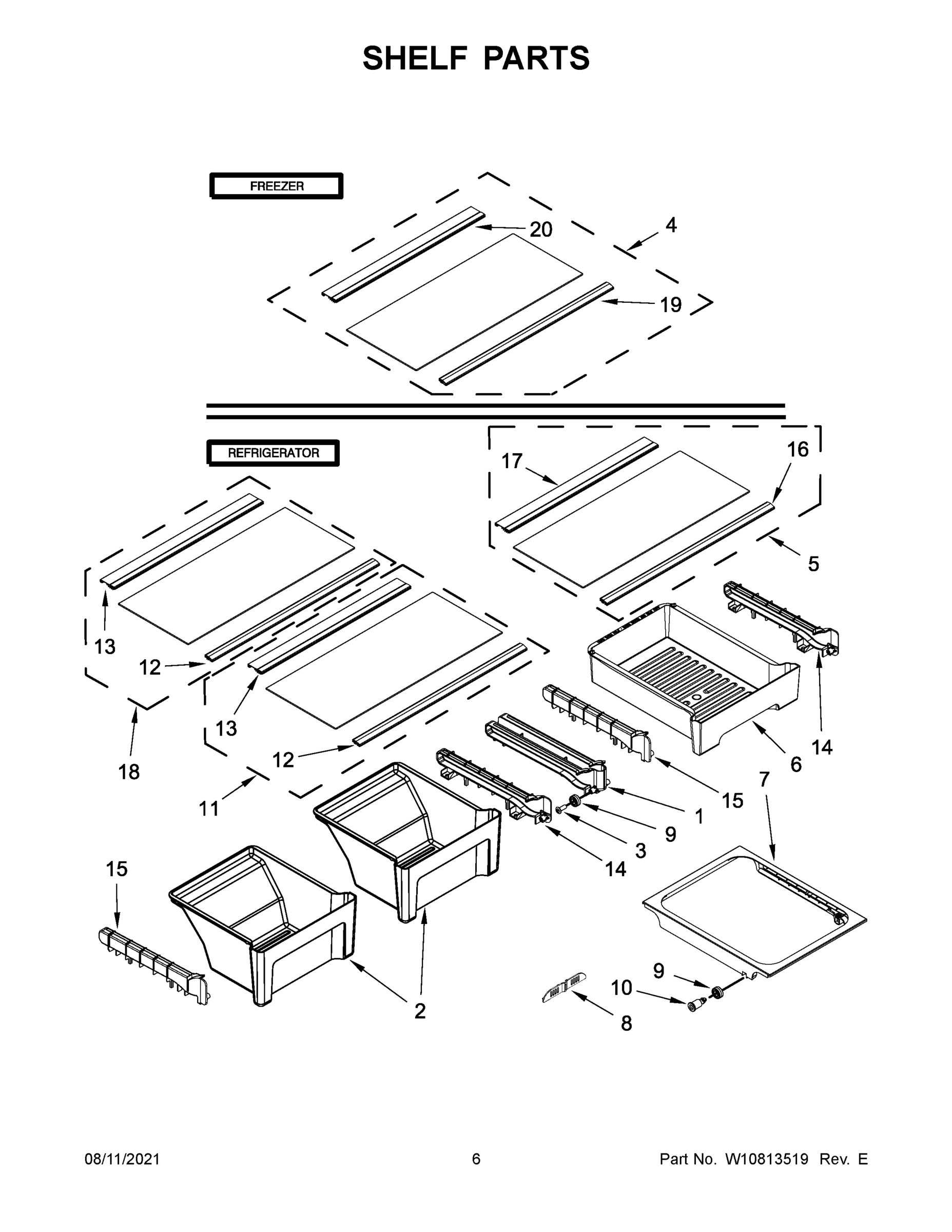 04 - SHELF PARTS