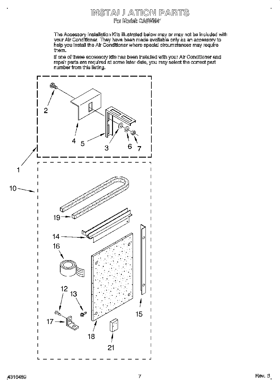 05 - INSTALLATION PARTS