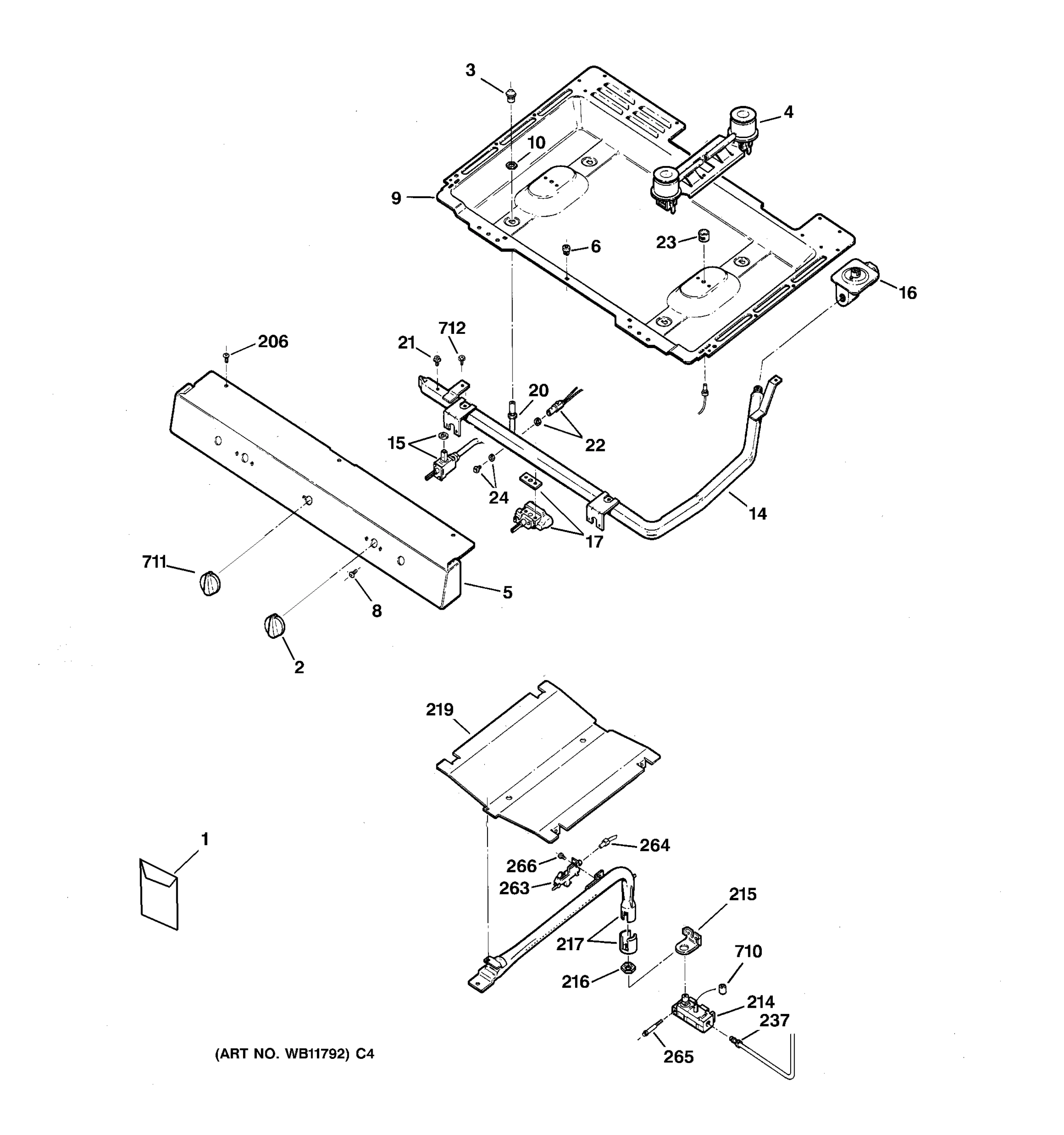 GAS & BURNER PARTS