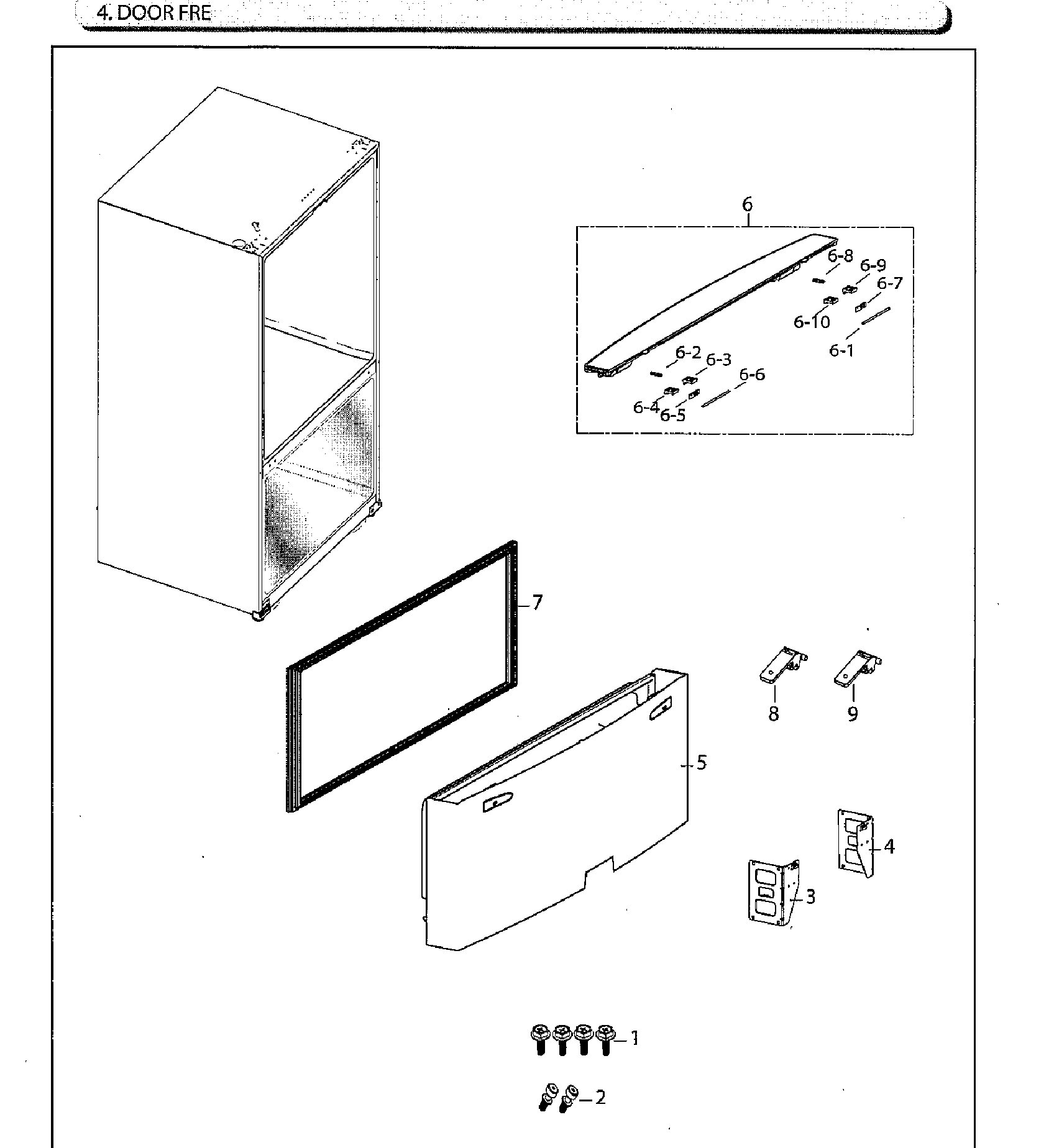 DOOR-FREEZER