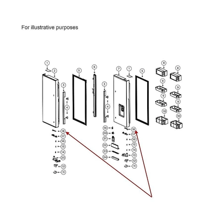 H0064001874B Fisher & Paykel Refrigerator PCB