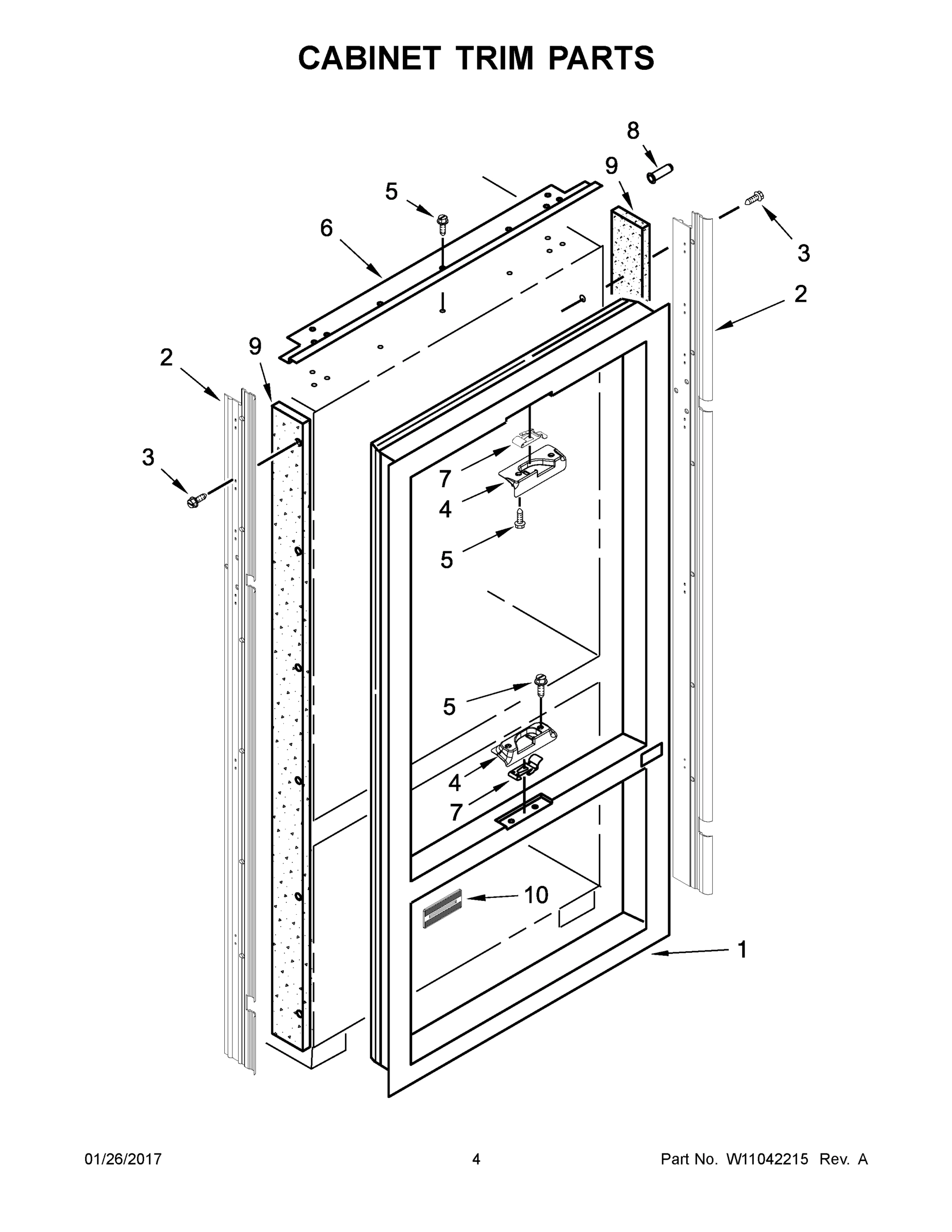 03 - CABINET TRIM PARTS