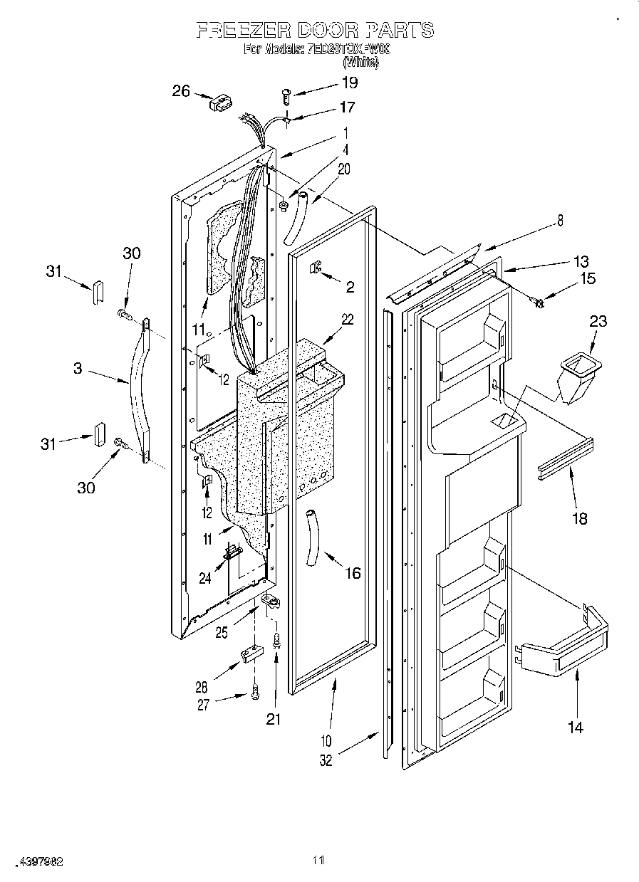 07 - FREEZER DOOR